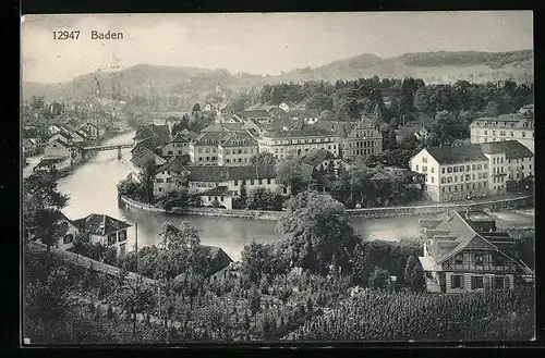 AK Baden, Totalansicht