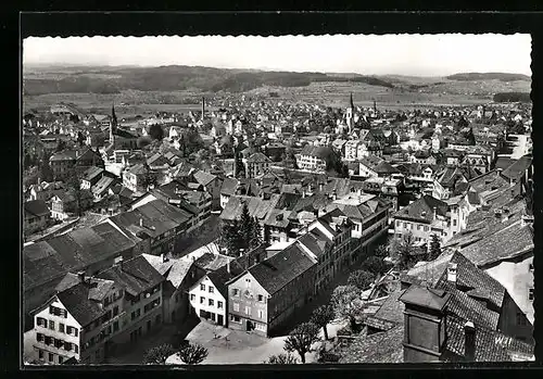 AK Kreuzlingen, Totale aus der Vogelschau