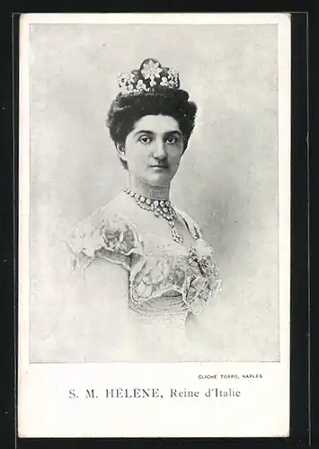 AK S. M. Héléne, Reine d`Italie