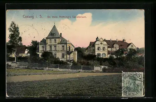 AK Coswig i. S., Dr. med. Nöhring`s Sanatorium