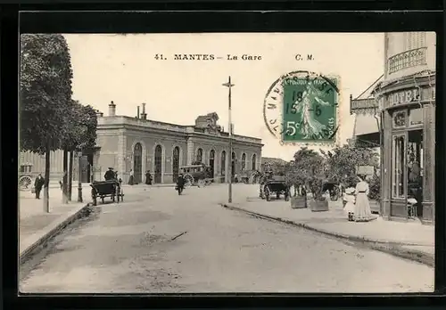 AK Mantes, La Gare