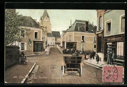 AK Connerré, Circuit de la Sarthe, A travers Connerré