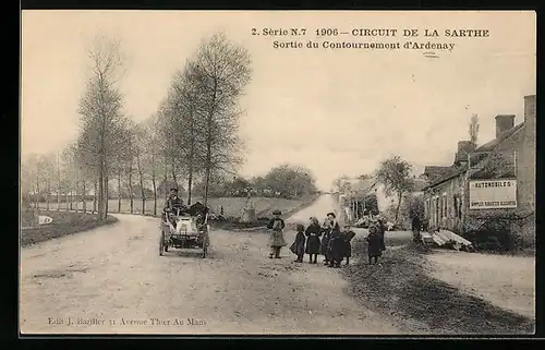 AK Ardenay, Circuit de la Sarthe, 1906