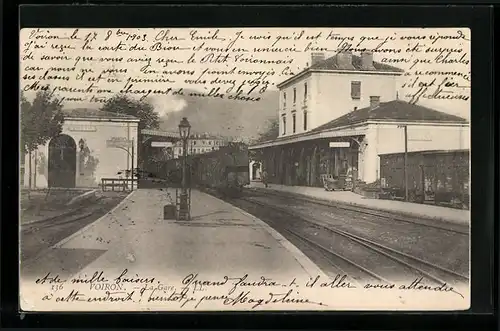 AK Voiron, La Gare