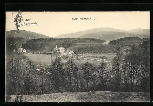 AK Eberstadt, Blick ins Mühltal