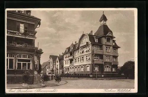 AK Bad Dürrheim / Schwarzwald, das Kurhaus Waldblick