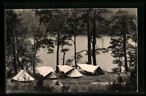 AK Heidesee, Zeltplatz an der Schmölde
