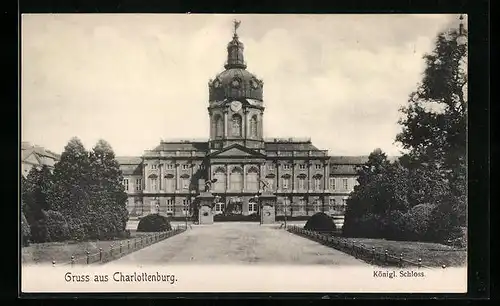 AK Berlin-Charlottenburg, Königliches Schloss