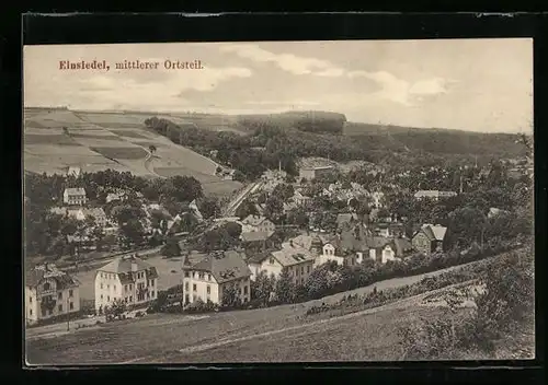 AK Einsiedel, Blick auf den mittleren Ortsteil