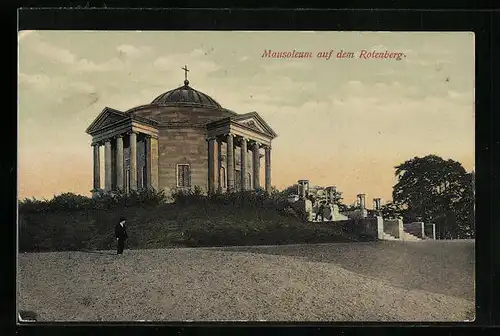 AK Rotenberg, Mausoleum auf dem Rotenberg