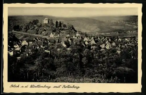 AK Rotenberg, Blick auf den Württemberg