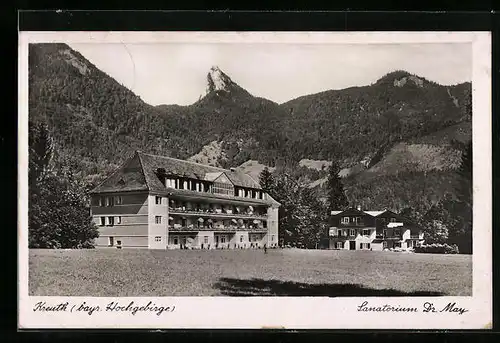 AK Kreuth, Sanatorium Dr. May
