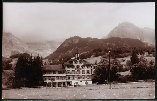 Fotografie Frei & Co., St. Gallen, Ansicht Unterwasser, Hotel-Pension Sternen