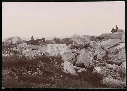 Fotografie unbekannter Fotograf, Ansicht Port Arthur, Tung-chi-kuan-shan North Fort, Russisch-Japanischer Krieg