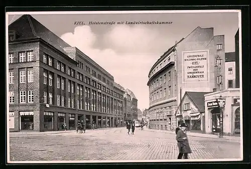 AK Kiel, Hostenstrasse mit Landwirtschaftskammer