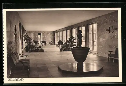 AK Heidelberg, Chirurgische Universitäts-Klinik, Wartehalle, Innenansicht