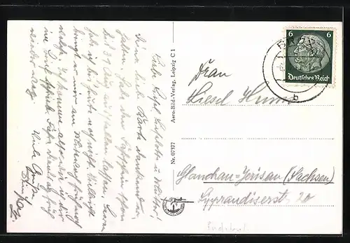 AK Brüx, Ortsansicht mit Umgebung, Fliegeraufnahme