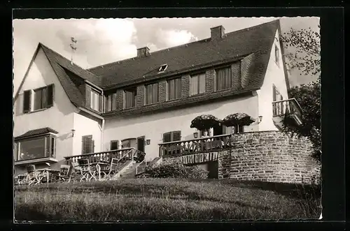 AK Boppard a. Rh., Konditorei-Café Fremdenheim