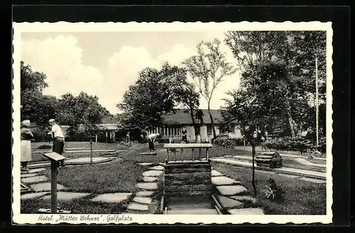 AK Recklinghausen, Hotel Mutter Wehner, Golfplatz