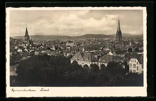 AK Kaiserslautern, Ortsansicht mit Kirche