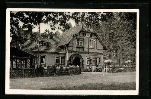 AK Der Mönchhof /Thür. Wald, Staatliches Berggasthaus und Pension