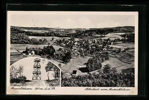 AK Lobscheid, Blick vom Aussichtsturm