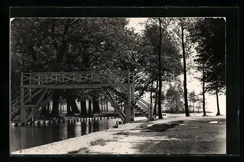 AK Neubrandenburg, Brücke über den Oberbach