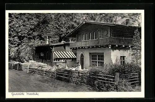 AK Berlin-Wannsee, Gaststätte Moorlake A. Braumann