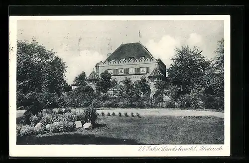 AK Büderich, Hotel-Restaurant Landsknecht