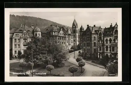 AK Sonneberg / Thür., Juttaplatz