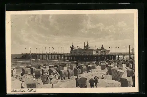AK Ahlbeck, Gäste am Strandbad