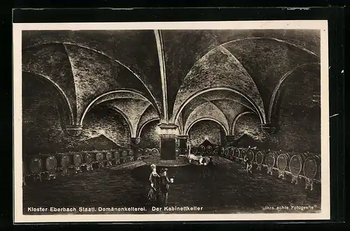 AK Hattenheim, Kloster Eberbach, Staatl. Dömänenkellerei, Kabinettkeller