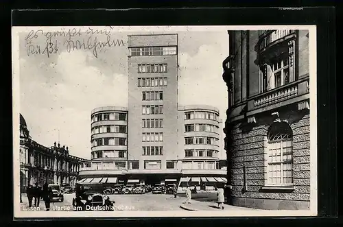 AK Essen, Partie am Deutschlandhaus