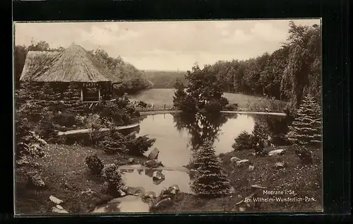 AK Meerane i. Sa., Im Wilhelm-Wunderlich-Park