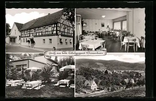 AK Weissenborn /Kr. Eschwege, Gaststätte zur Krone