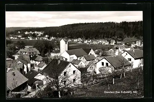 AK Konstein b. Eichstätt., Südansicht des Ortes