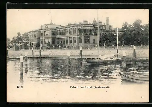 AK Kiel, Kaiserlicher Yachtclub (Restaurant)