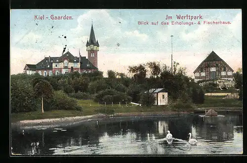 AK Kiel-Gaarden, Erholungs- & Fischerhaus im Werftpark