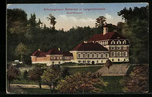 AK Langensteinbach, Blick auf das Erholungsheim Bethanien