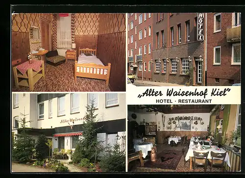 AK Kiel, Hotel, Restaurant Alter Waisenhof