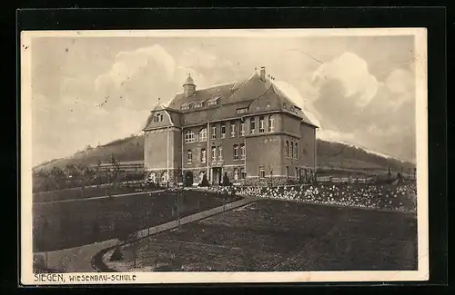 AK Siegen, Blick zur Wiesenbau-Schule