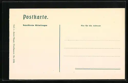 AK Oberhausen, Blick auf Krankenhaus