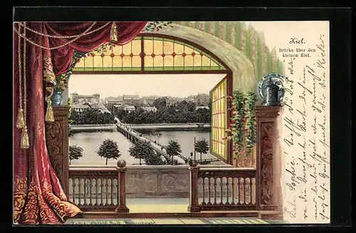 AK Kiel, Brücke über den kleinen Kiel