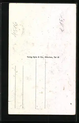 AK Langensteinbach, Partie mit Kirche, Erholungsheim