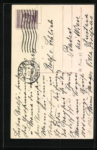 AK Papst Pius XI. in weisser Soutane