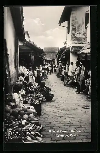 AK Colombo, A local Covent Garden