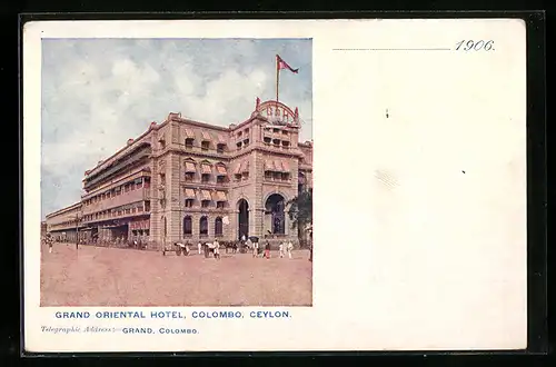 AK Colombo, Grand Oriental Hotel