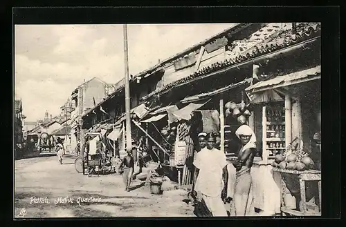 AK Pettah, Native Quarters, Strassenpartie