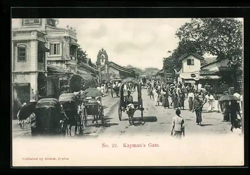 AK Colombo, Kayman`s Gate