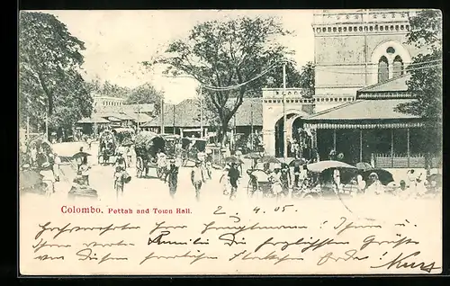 AK Colombo, Pettah and Town Hall